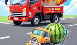 搅拌车动画片视频,搅拌车工作原理与魅力瞬间